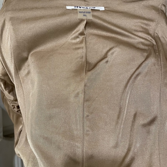 Nygard Faux Snakeskin Suede Moto Jacket XL Womens - Picture 8 of 10